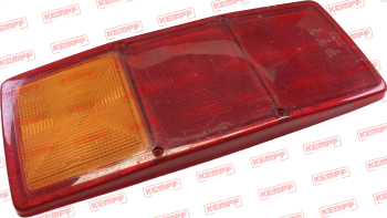 73762 Kempf Lichtscheibe, f. 3K, eckig, 344x147 mm